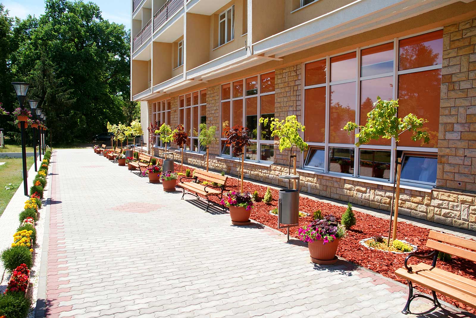 санаторый Цехацынек лячэбна-адпачынкавы курорт аздараўленчы цэнтр Польшча